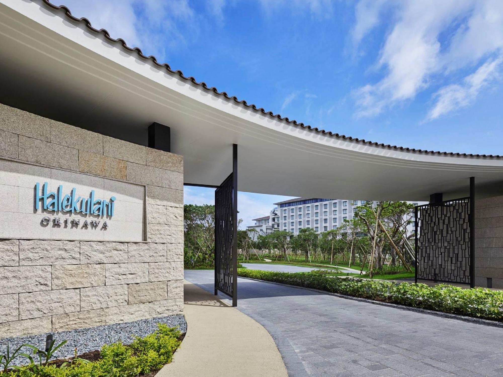 Отель Halekulani Okinawa Онна Экстерьер фото